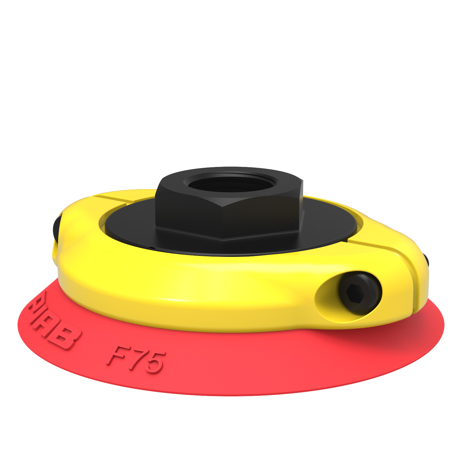 Piab Suction cup F75 Silicone, G3/8 female, with cone valve