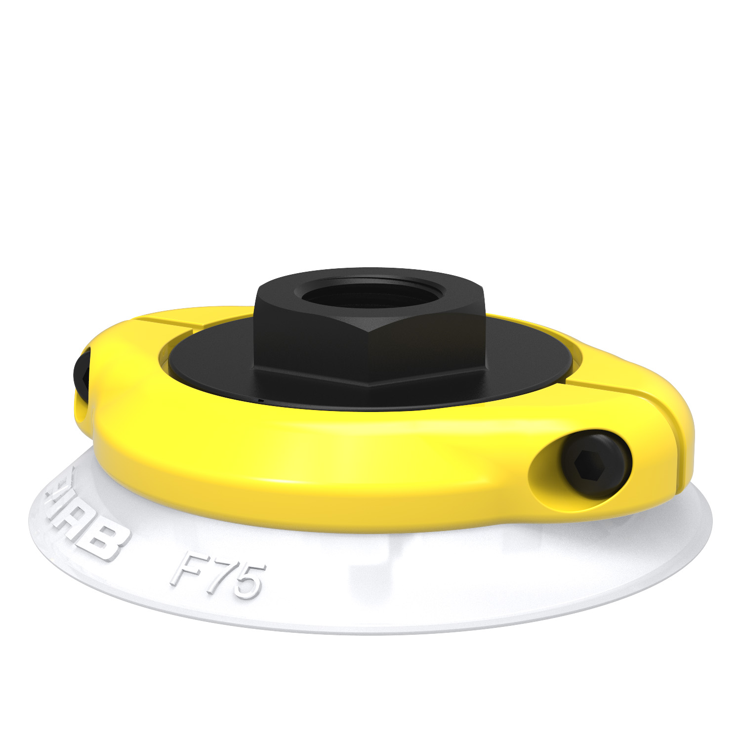 Piab F75.21.07NE / 0200499 Suction cup F75 Silicone FCM, 3/8" NPSF female, with mesh filter