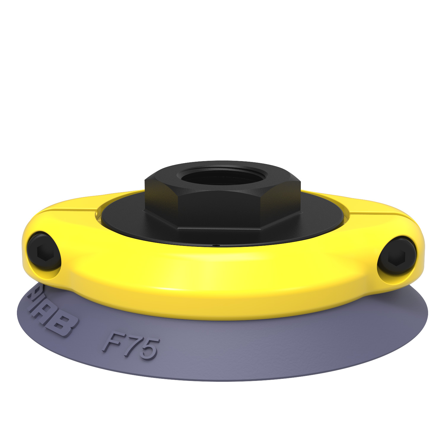 Piab Suction cup F75 HNBR, G3/8 female, with mesh filter