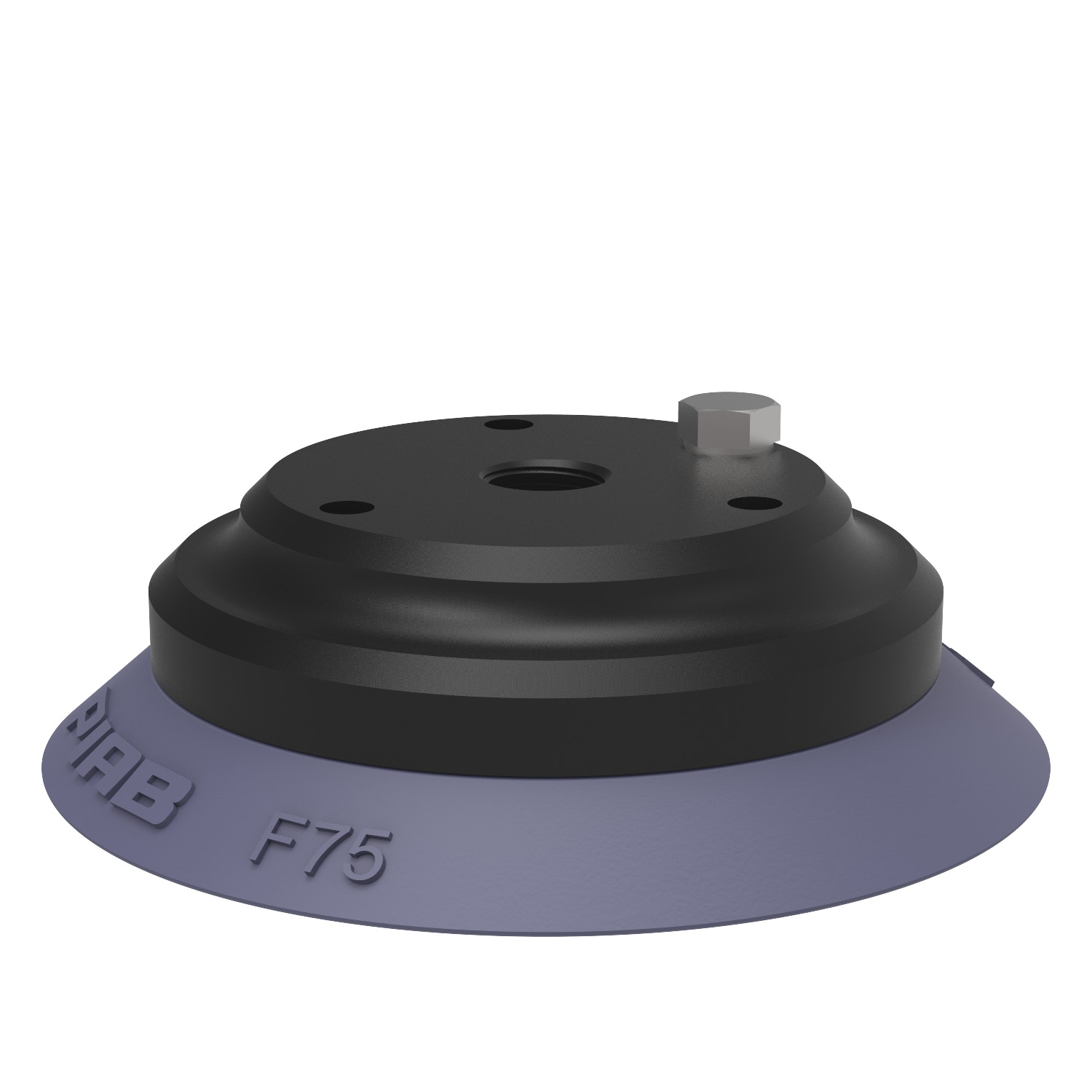 Piab Suction cup F75 HNBR, 1/8 NPSF female Al, with mesh filter