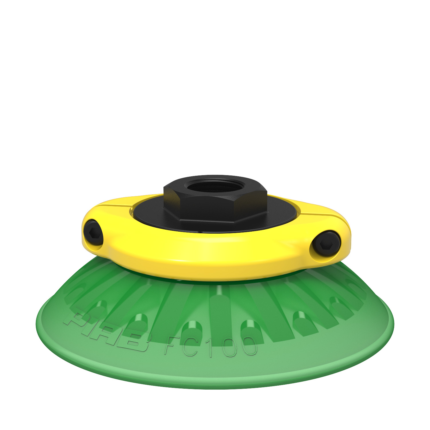 Piab Suction cup FC100P Polyurethane 60, 3/8 NPSF female