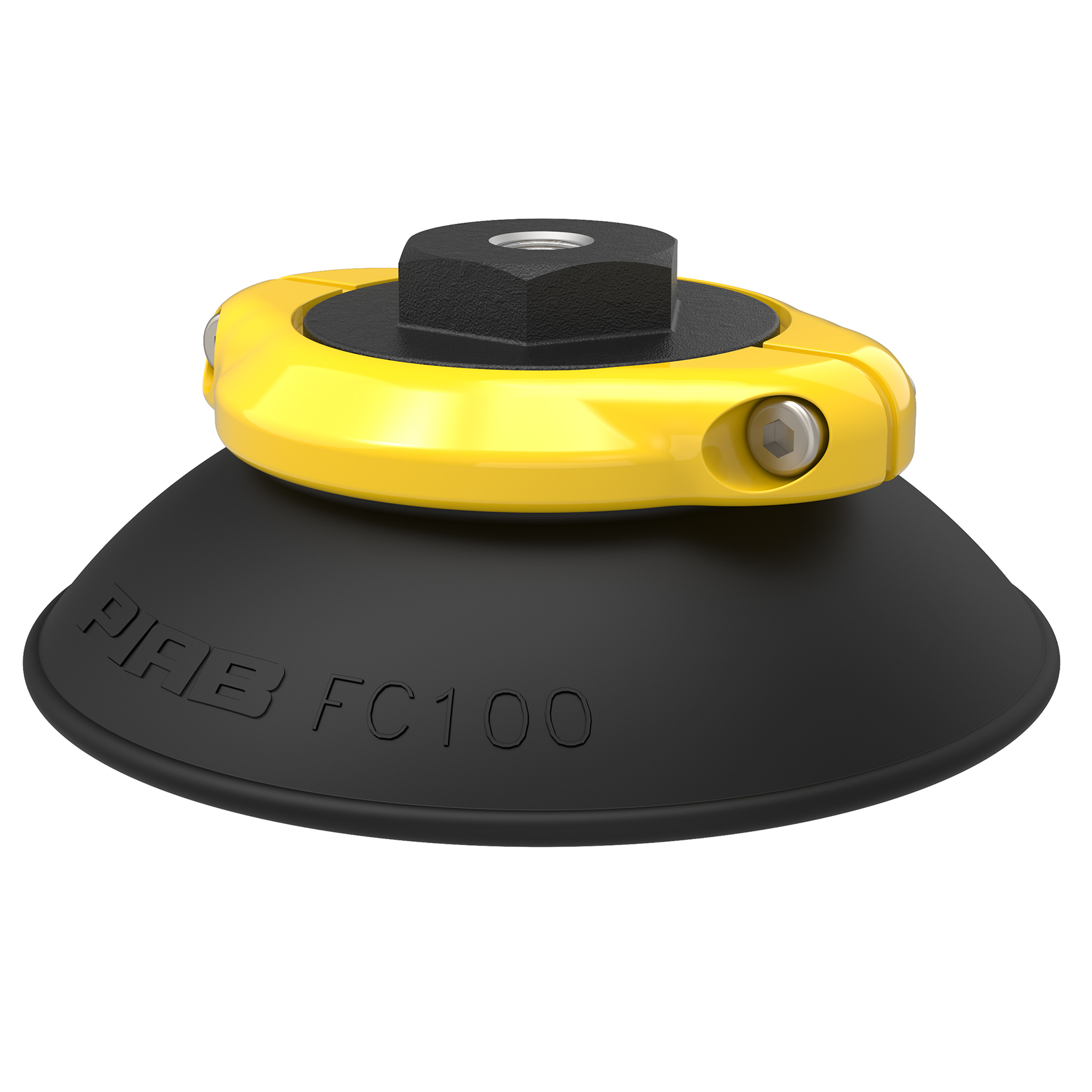 Piab Suction cup FC100 Nitrile-PVC 60, G1/2 female, with mesh filter