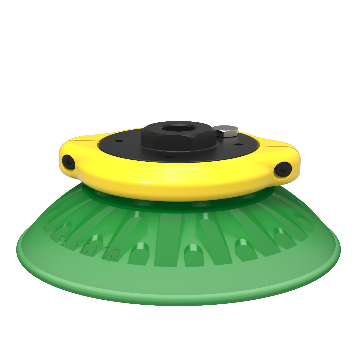Piab Suction cup FC150P Polyurethane 60, G3/8 female, with mesh filter