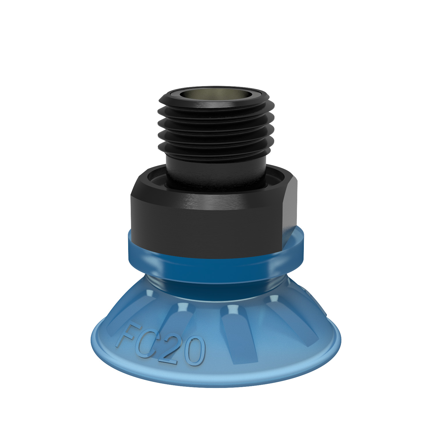 Piab Suction cup FC20P Polyurethane 50, G1/8 male, with mesh filter
