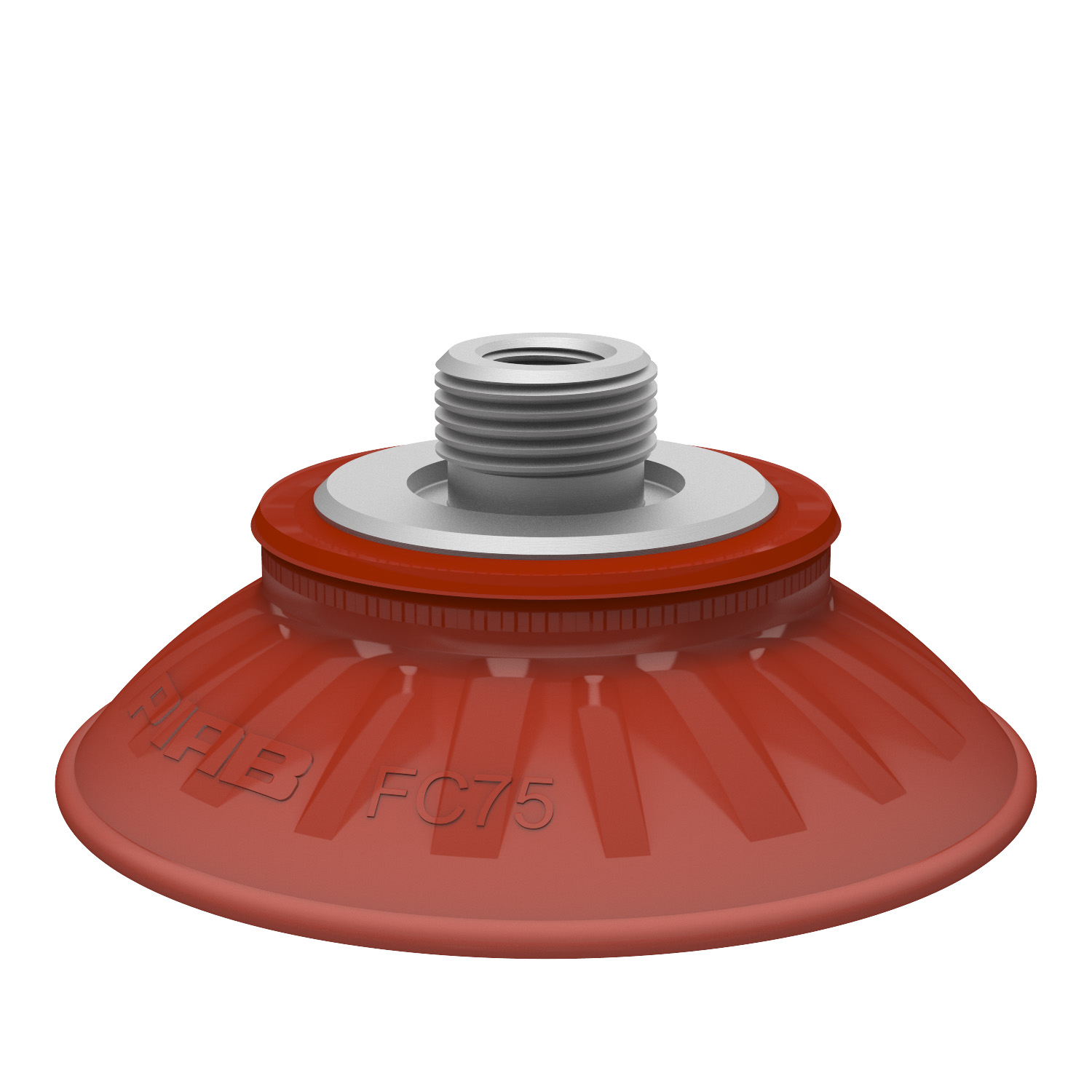 Piab Suction cup FC75P Polyurethane 40, G3/8 male - 1/8 NPSF female