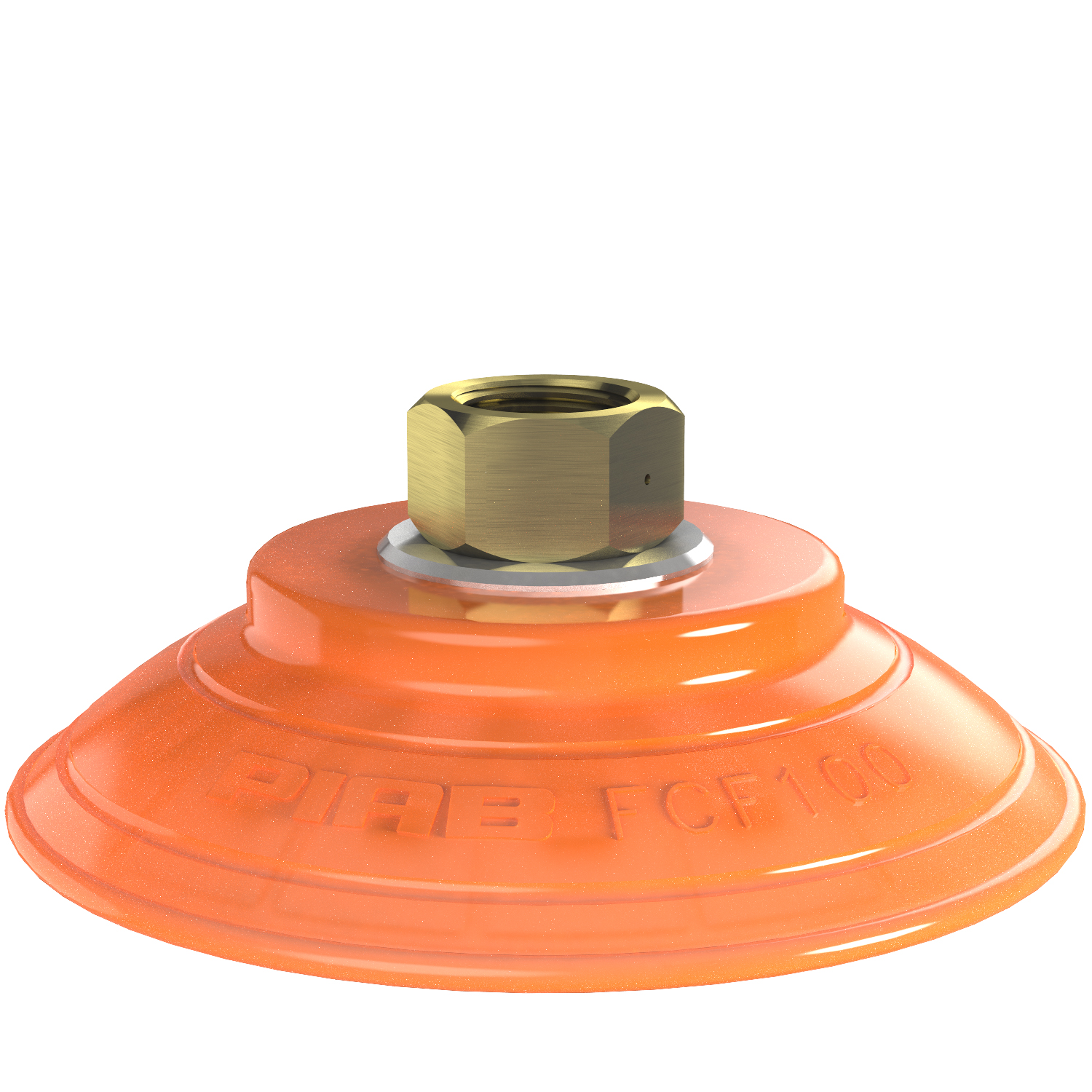 Piab Suction cup FCF100P Polyurethane 55/60, G3/8 female