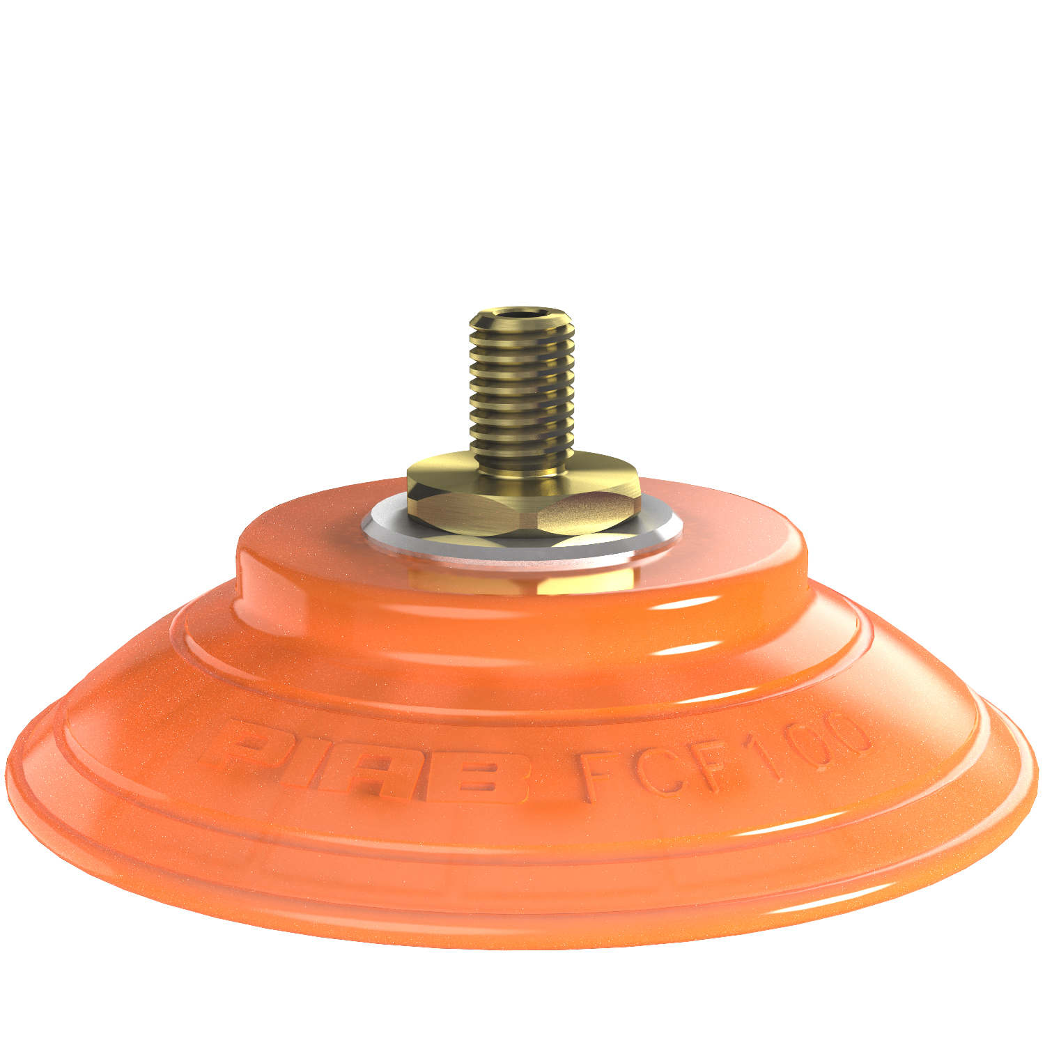 Piab Suction cup FCF100P Polyurethane 55/60, M10x1.5 male