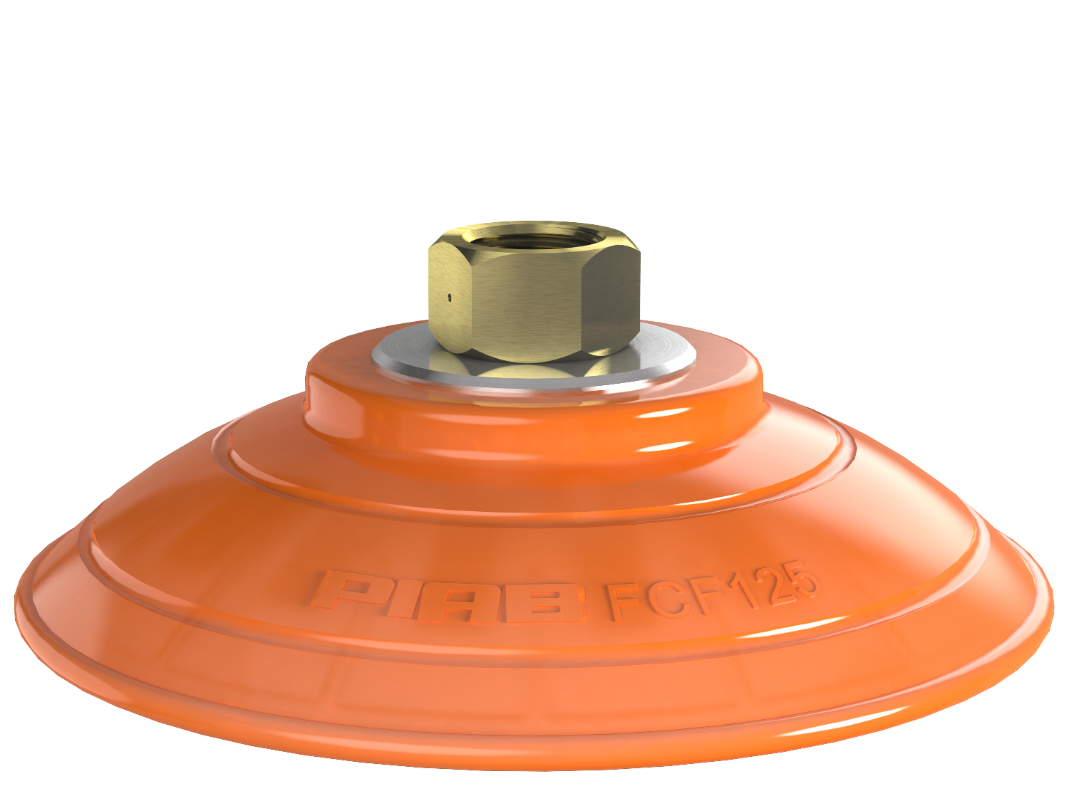Piab Suction cup FCF125P Polyurethane 55/60, G3/8 female