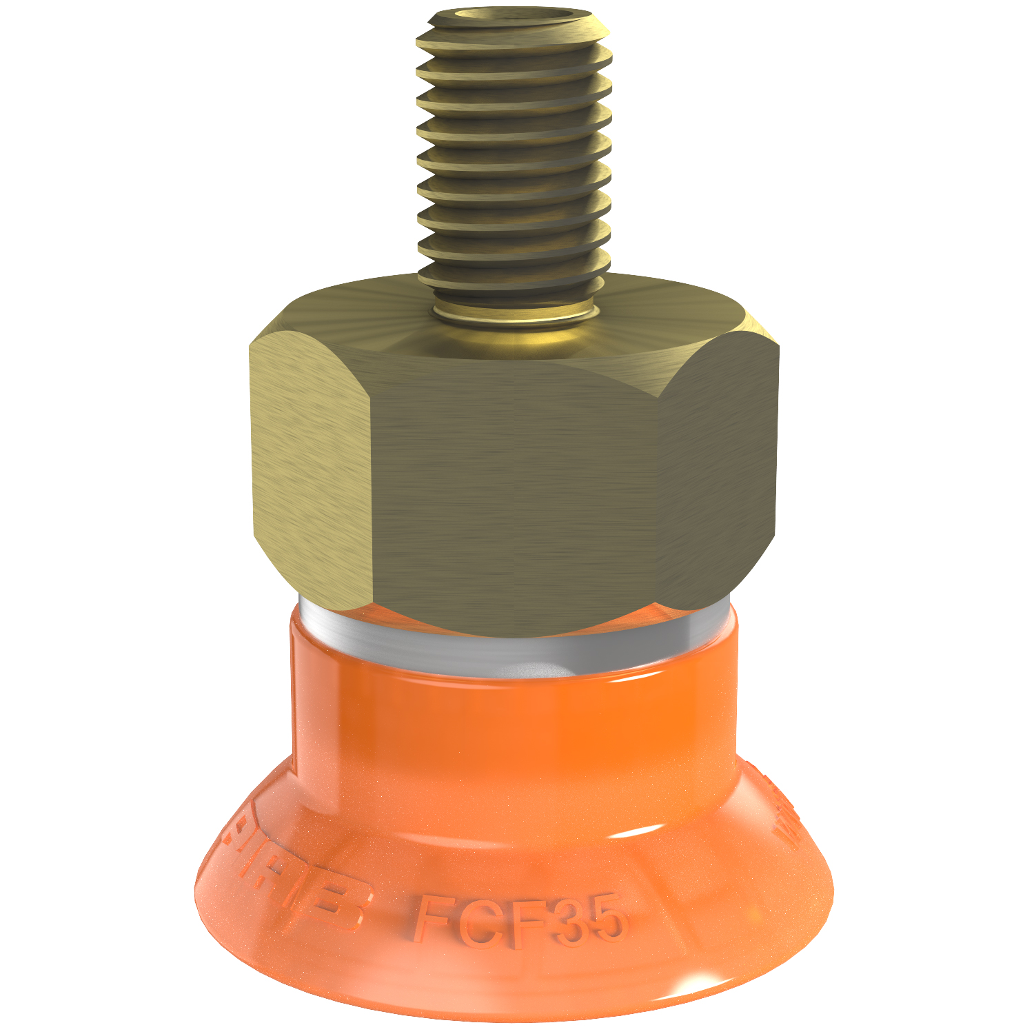 Piab Suction cup FCF35P Polyurethane 55/60, M10x1.5 male