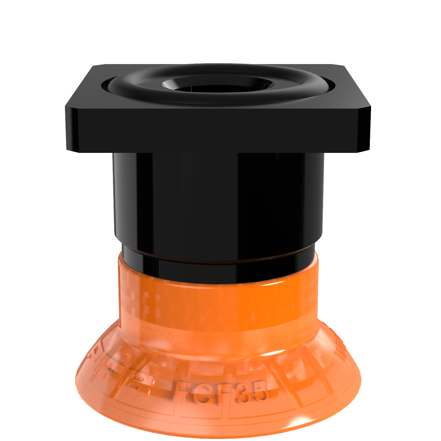 Piab Suction cup FCF35P Polyurethane 55/60, T-slot, with mesh filter