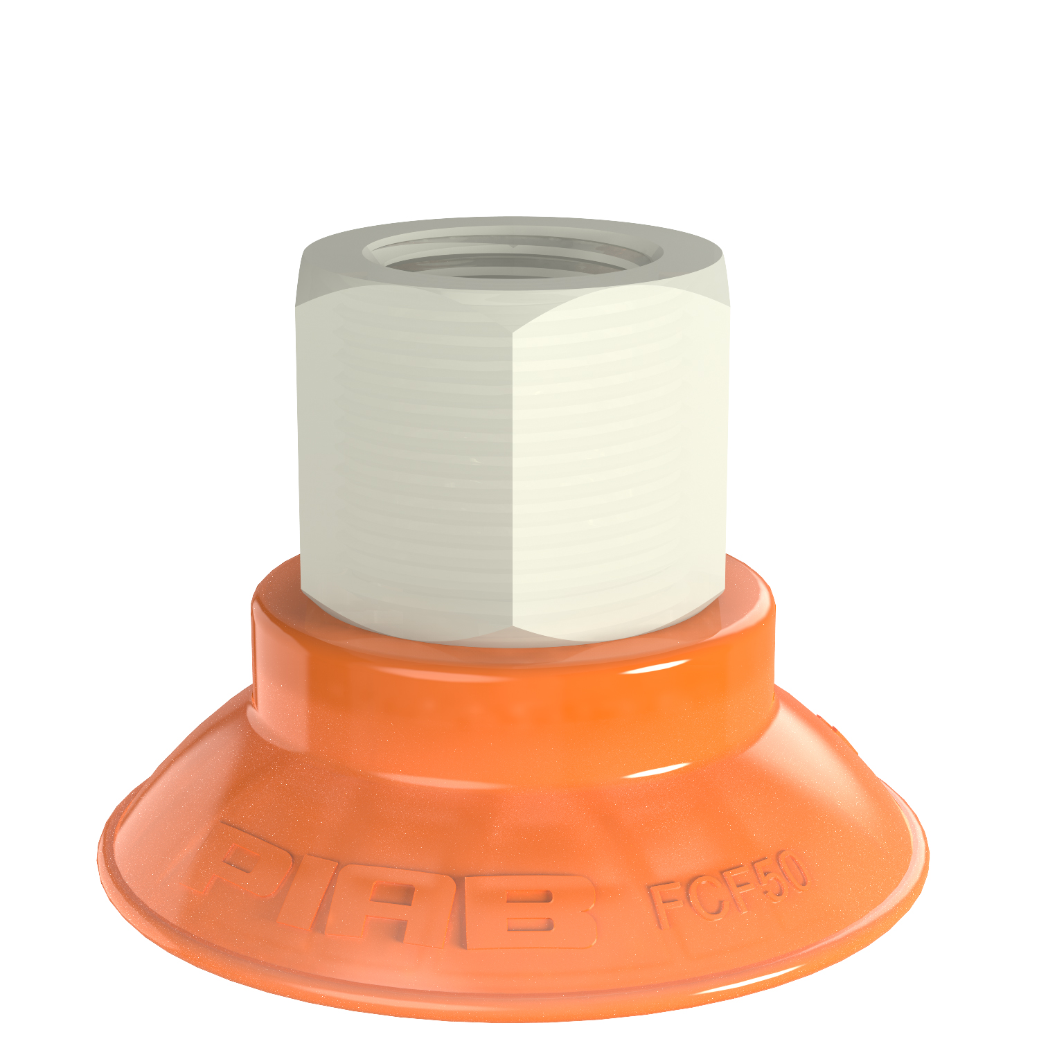 Piab Suction cup FCF50P Polyurethane 55/60, G3/8 female plastic