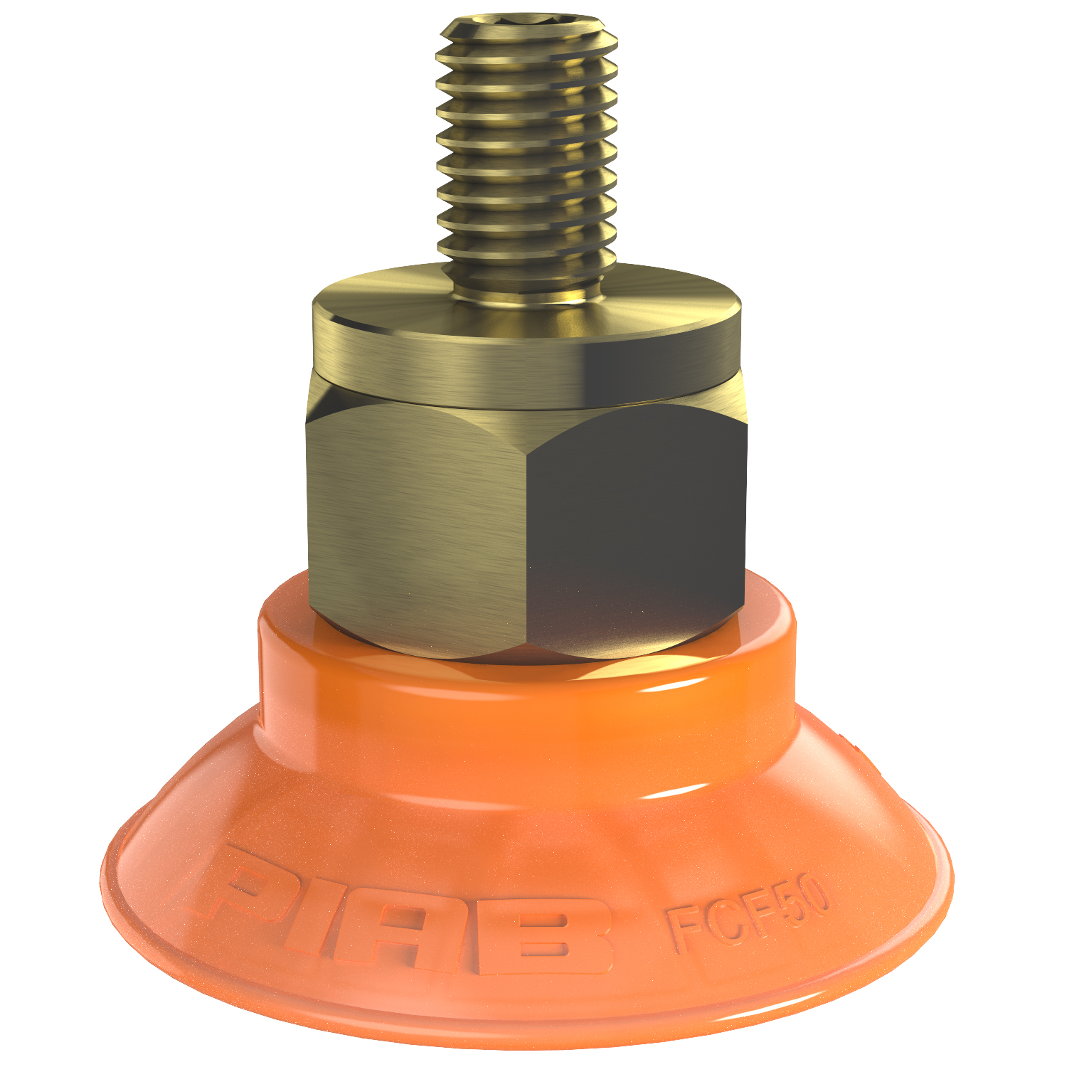 Piab Suction cup FCF50P Polyurethane 55/60, M10x1.5 male