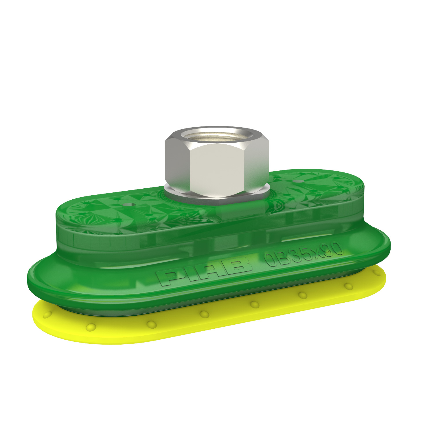 Piab Suction cup OB35x90P Polyurethane 30/60, 3/8 NPSF female