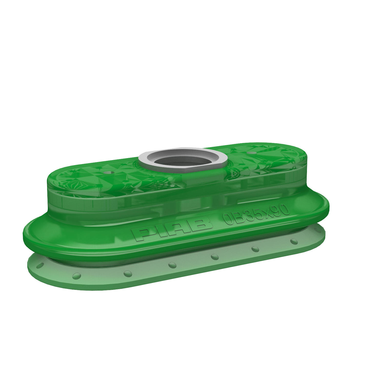 Piab Suction cup OB35x90P Polyurethane 60 with collar for Vacuum Gripper System (VGS)