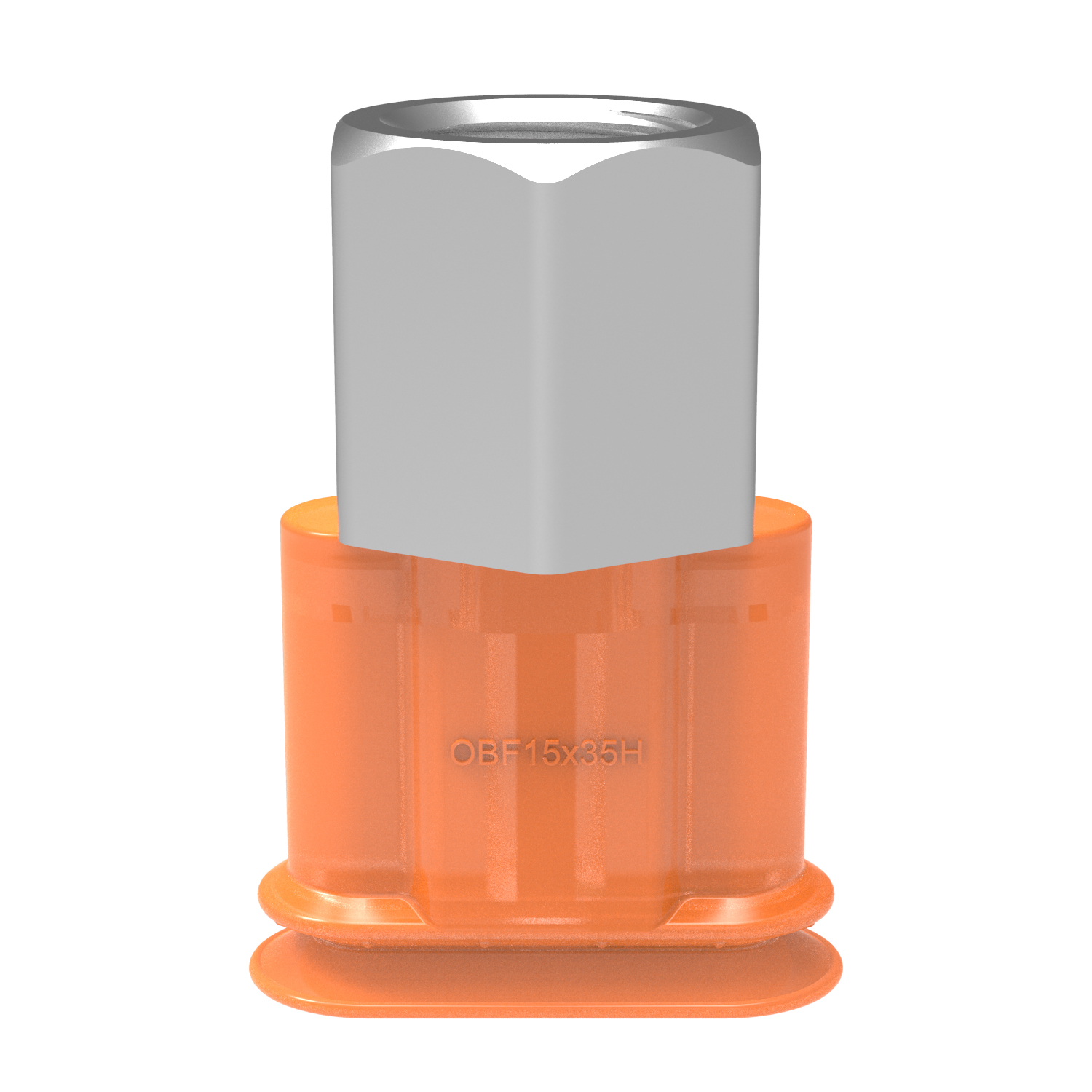 Piab Suction cup OBF15x35P H Polyurethane 60, G3/8 fem 17mm