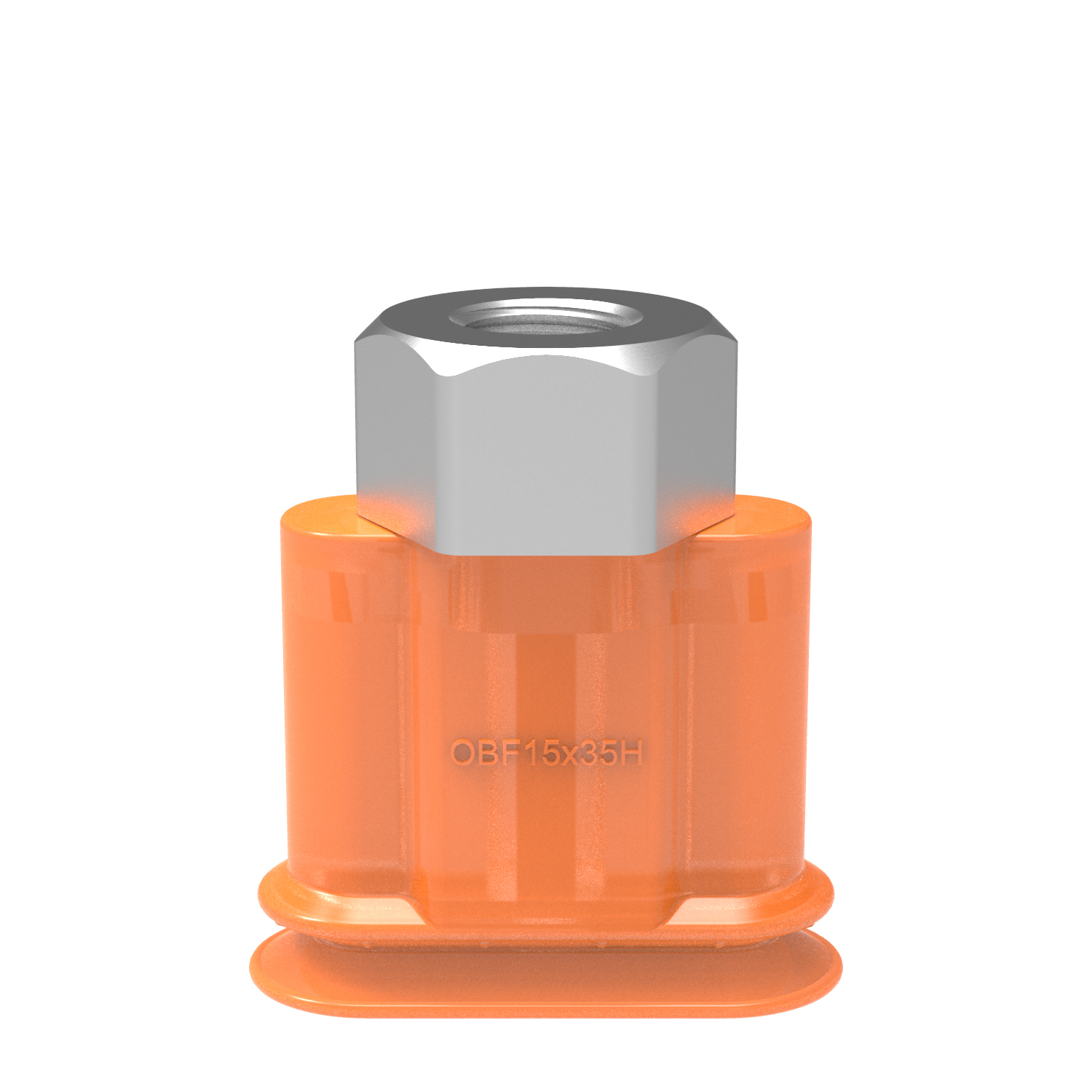 Piab Suction cup OBF15x35P H Polyurethane 60, G1/4 female