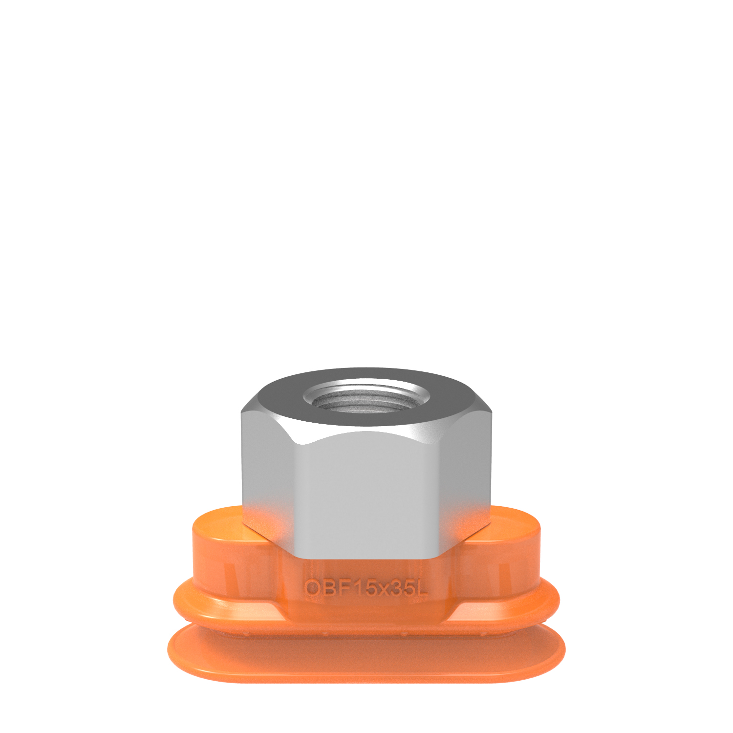 Piab Suction cup OBF15x35P L Polyurethane 60, G1/4 female