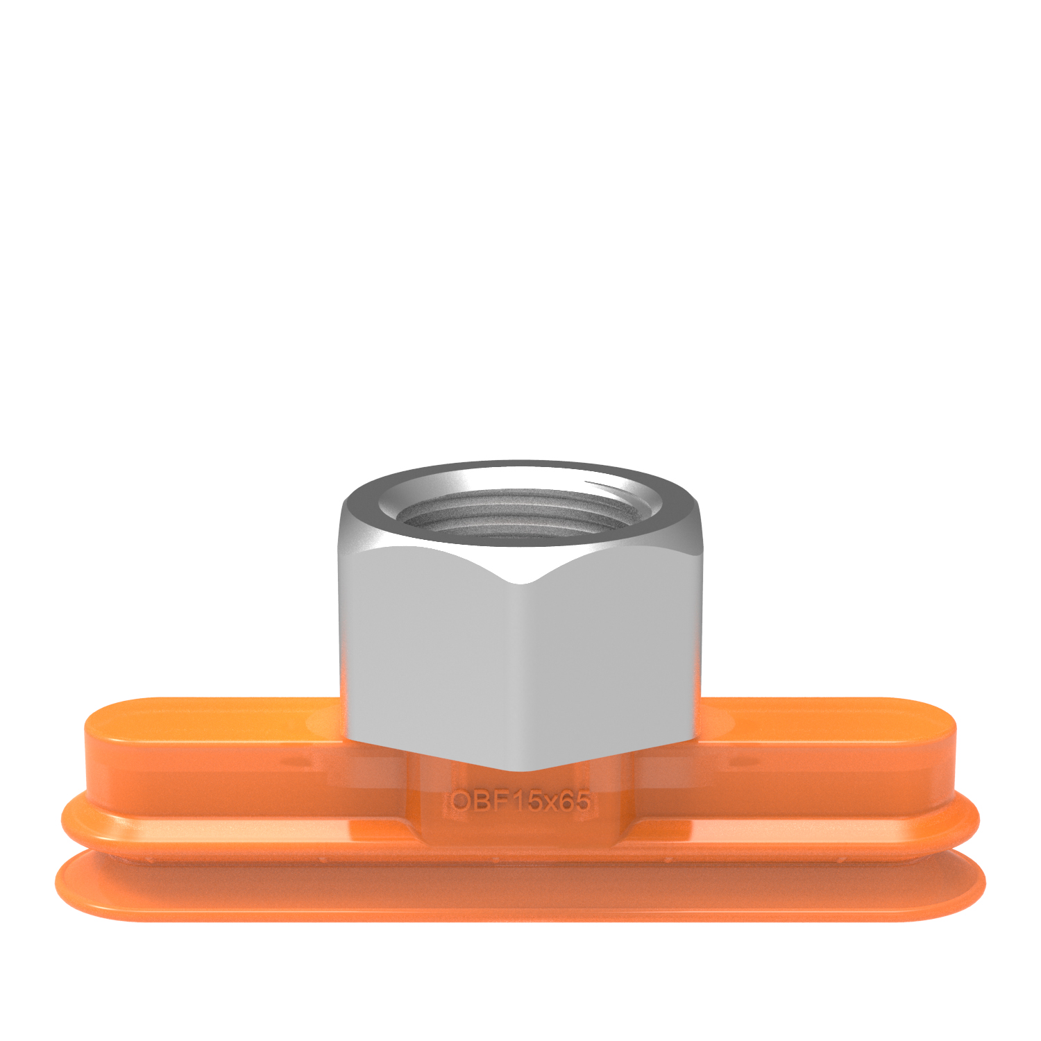 Piab Suction cup OBF15x65P Polyurethane 60, G3/8 female