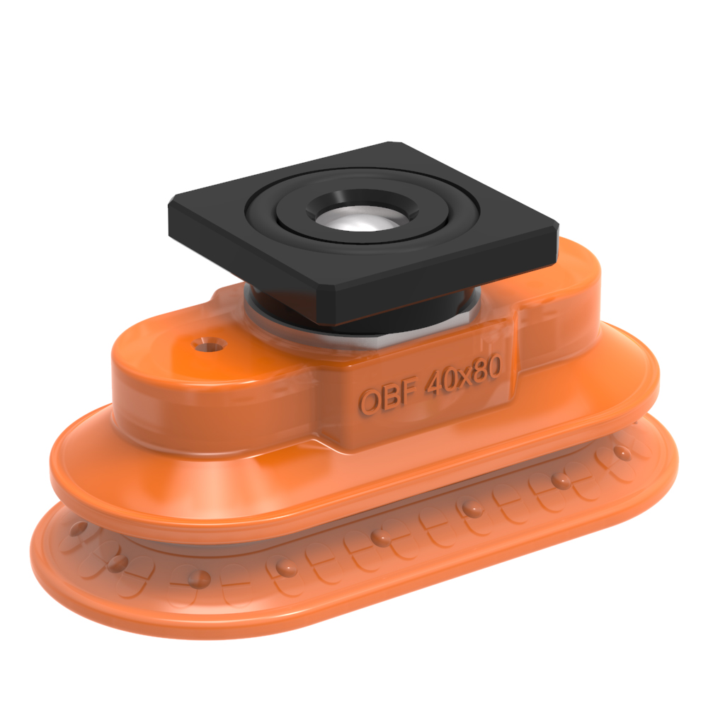 Piab Suction cup OBF40X80P Polyurethane 60, T-slot