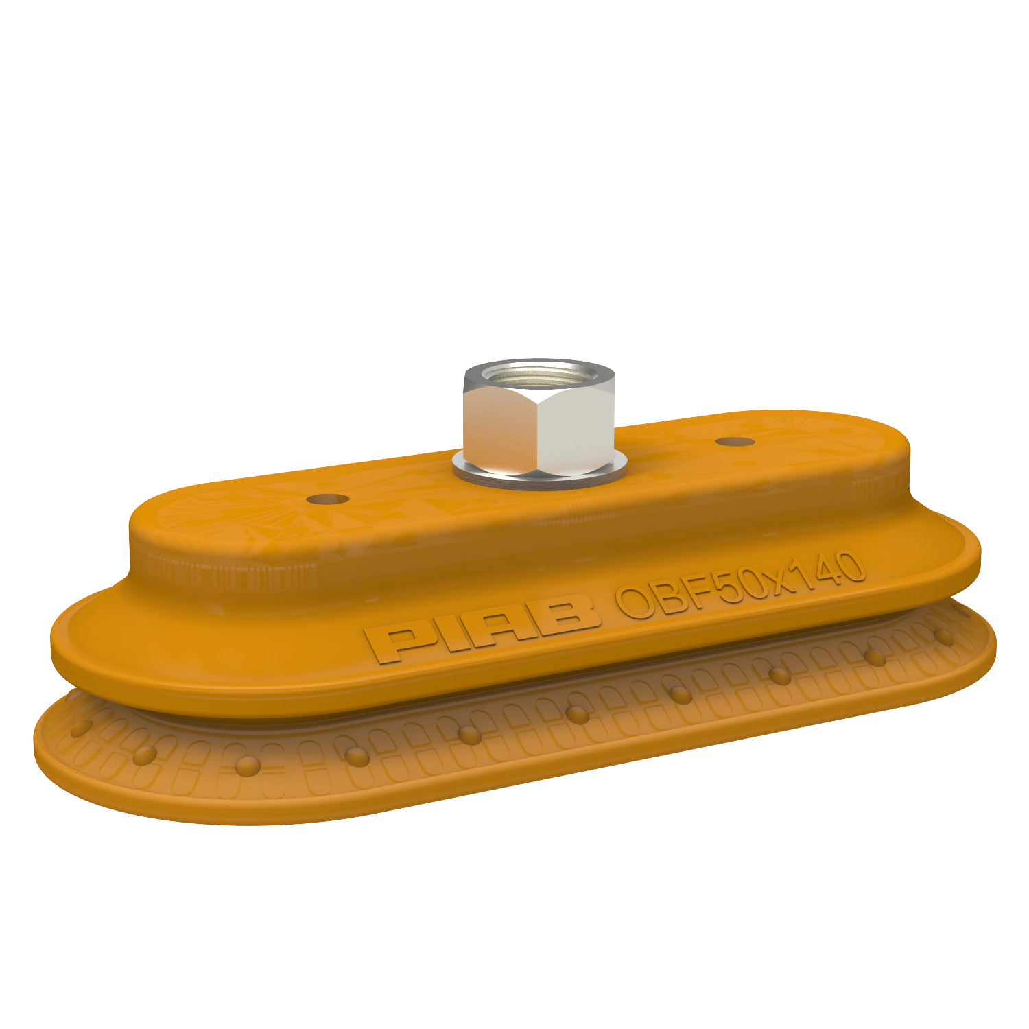 Piab Suction cup OBF50x140P Polyurethane 55/60, G3/8 female