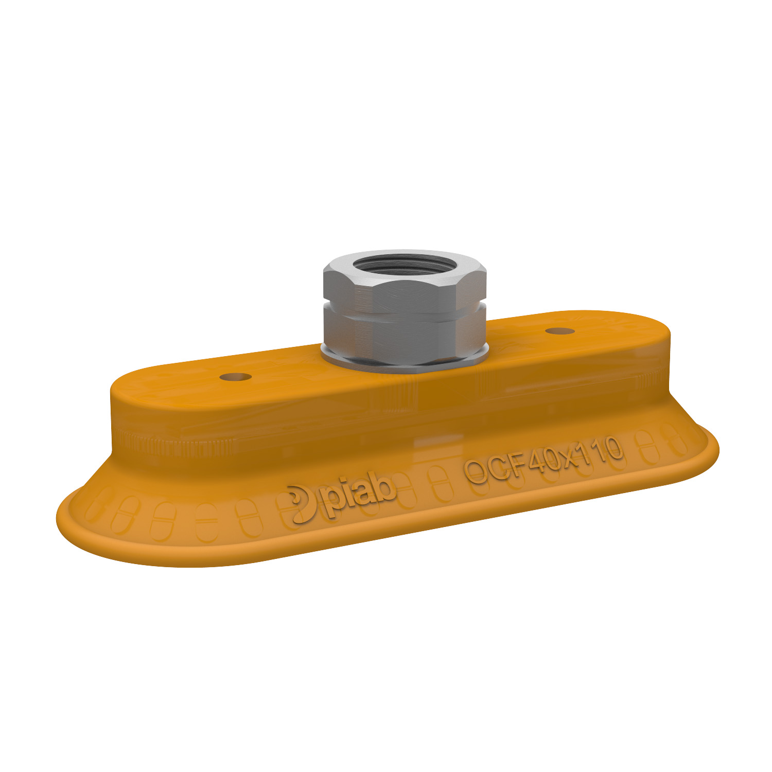 Piab Suction cup OCF40x110P Polyurethane 55/60, 3/8 NPT female