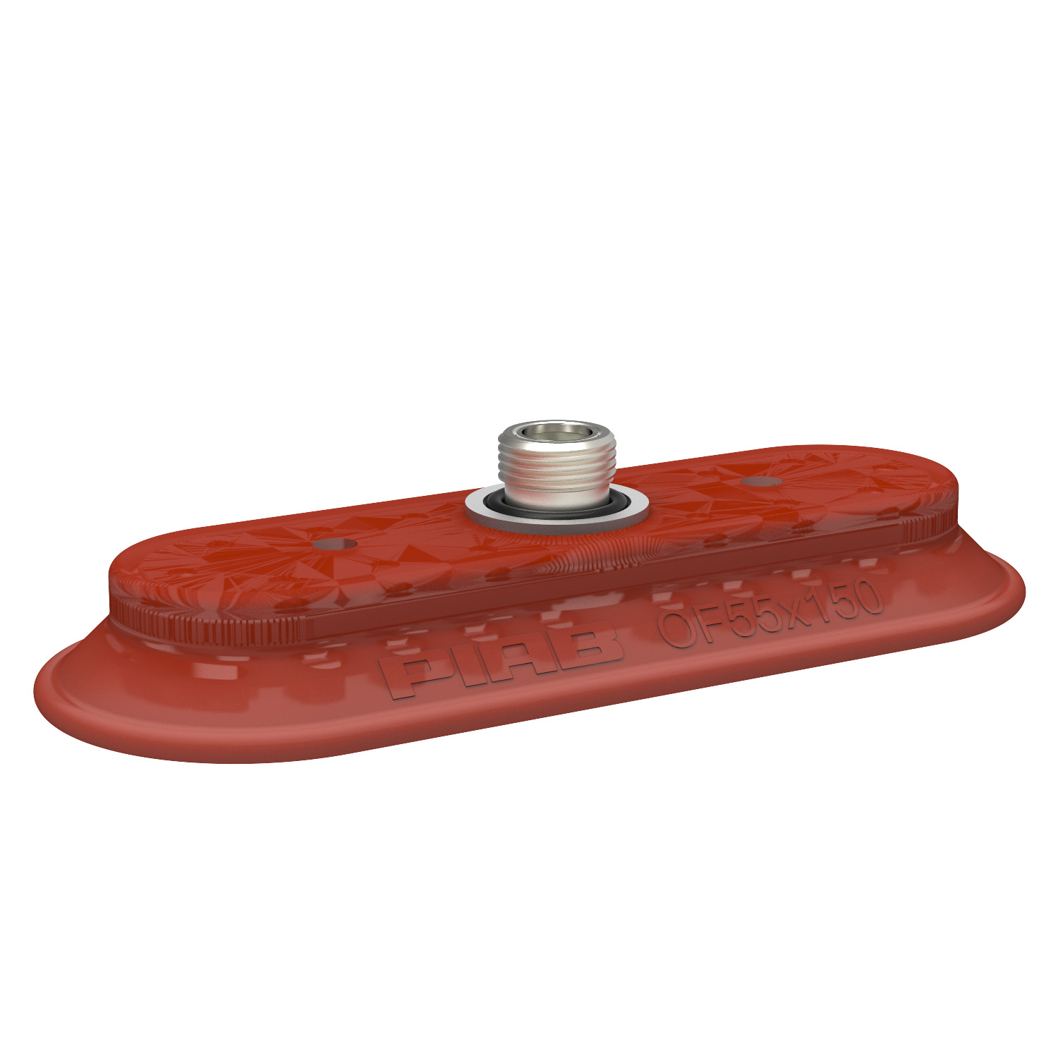 Piab Suction cup OF55x150P Polyurethane 40, thread insert G3/8 with mesh filter for Vacuum Gripper 