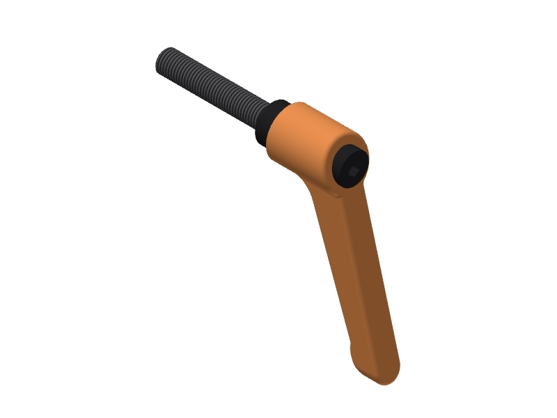 Piab SWM 3 Orange Lever Handle / 0214645