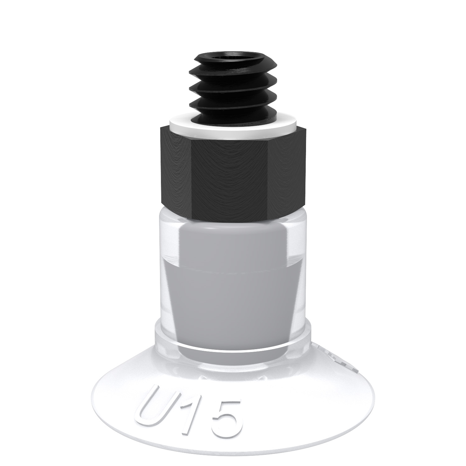 Piab Suction cup U15 Silicone FCM, M5 male