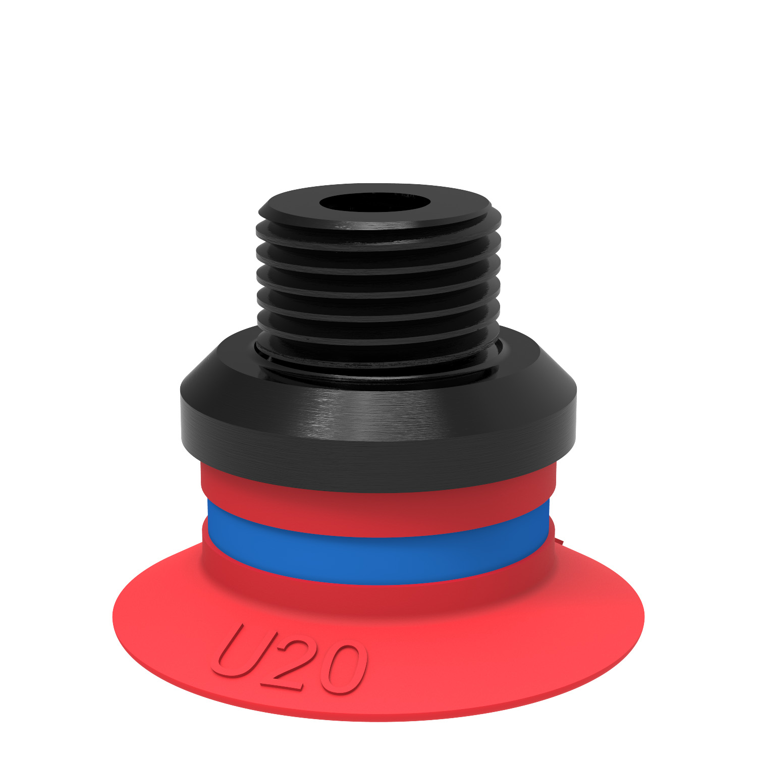 Piab Suction cup U20 Silicone, G1/8 male/M5 female, PA