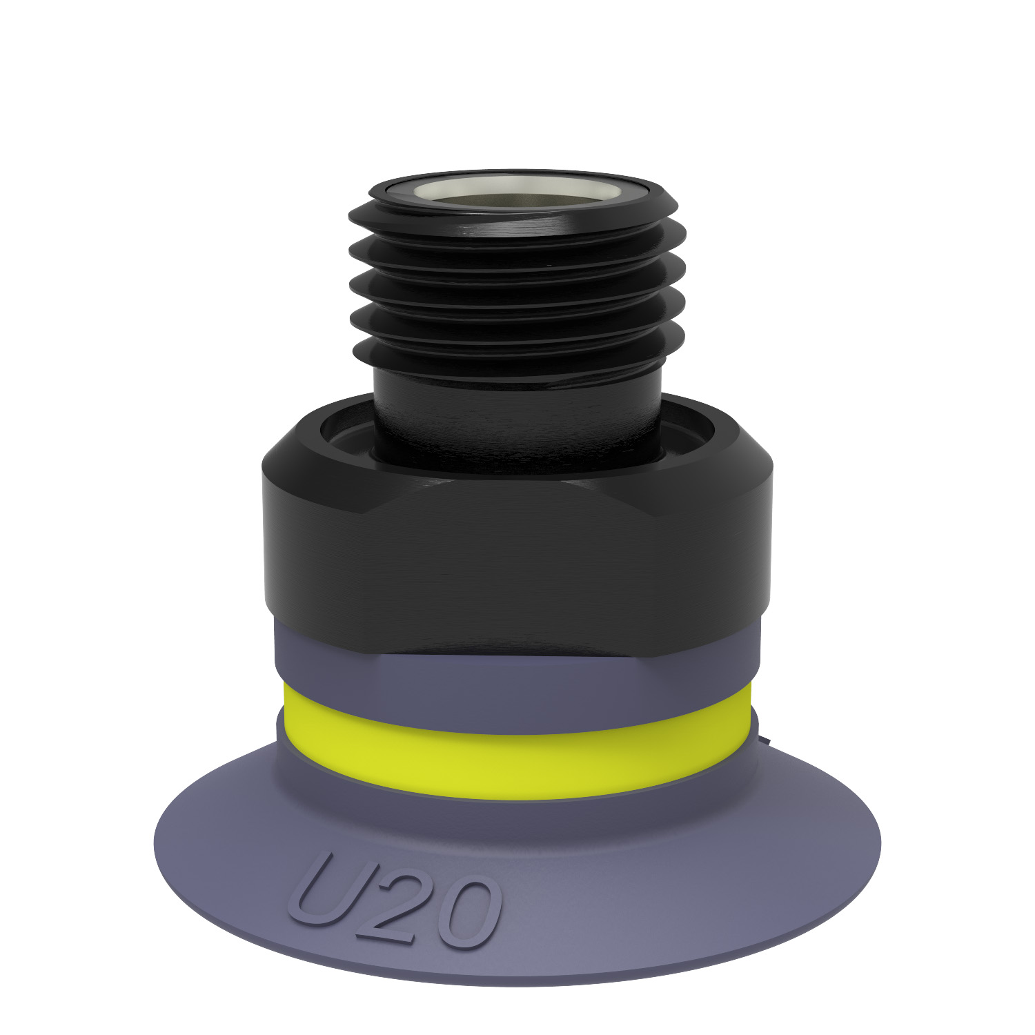 Piab Suction cup U20 HNBR, G1/8 male, with mesh filter