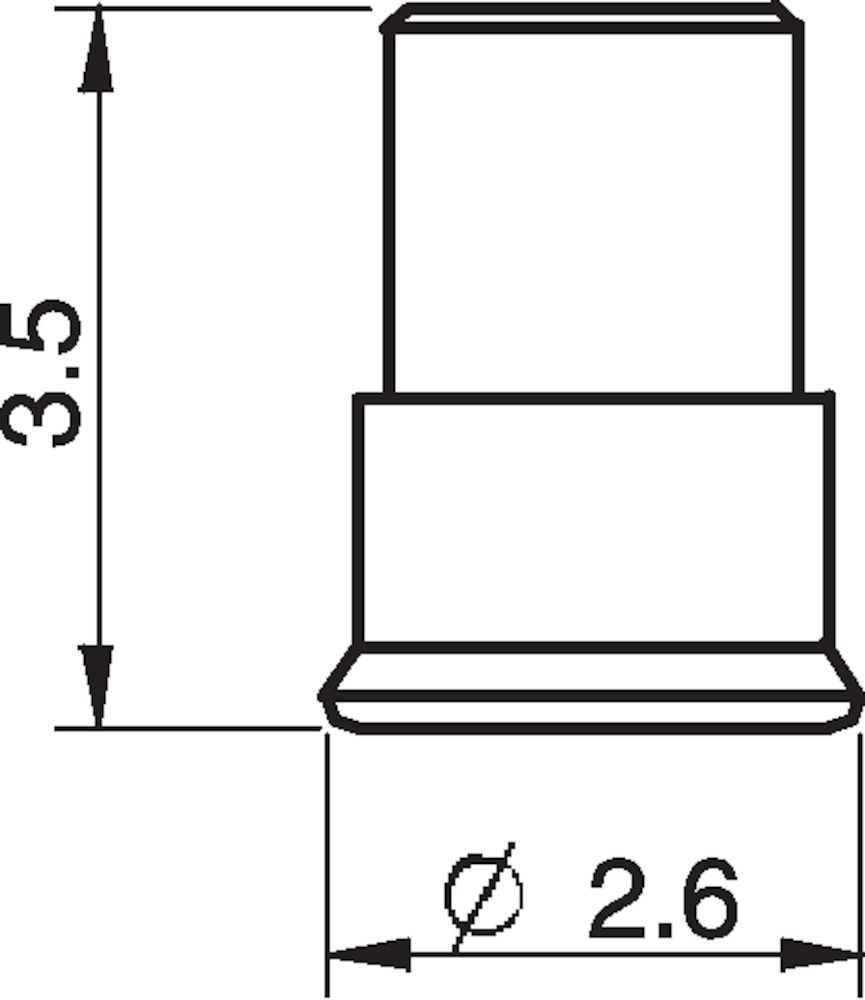 Piab Suction cup U2 Conductive silicone