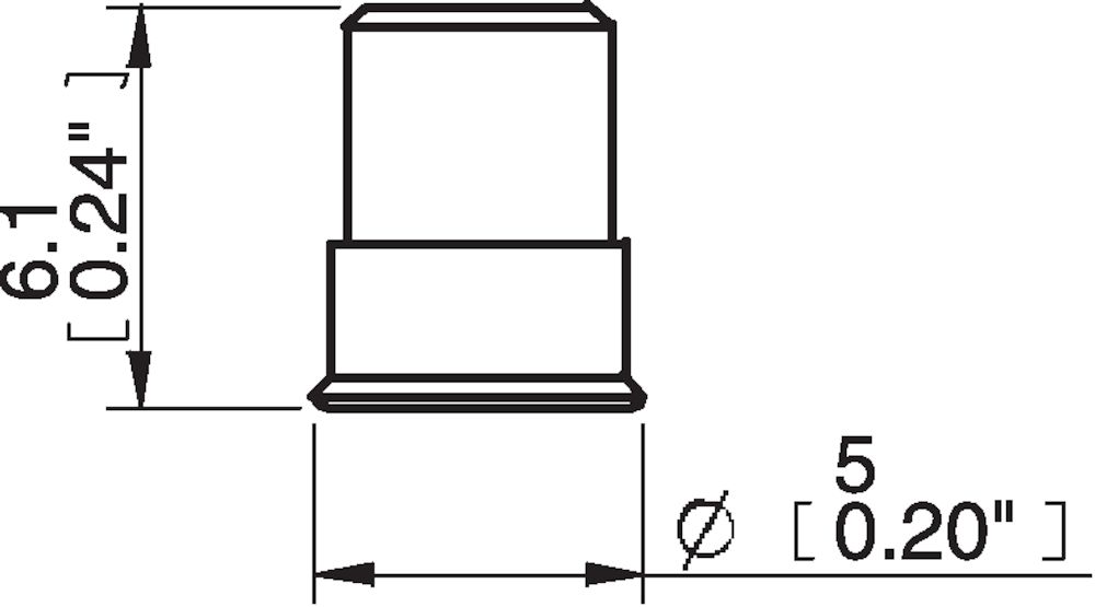 Piab Suction cup U4 Chloroprene