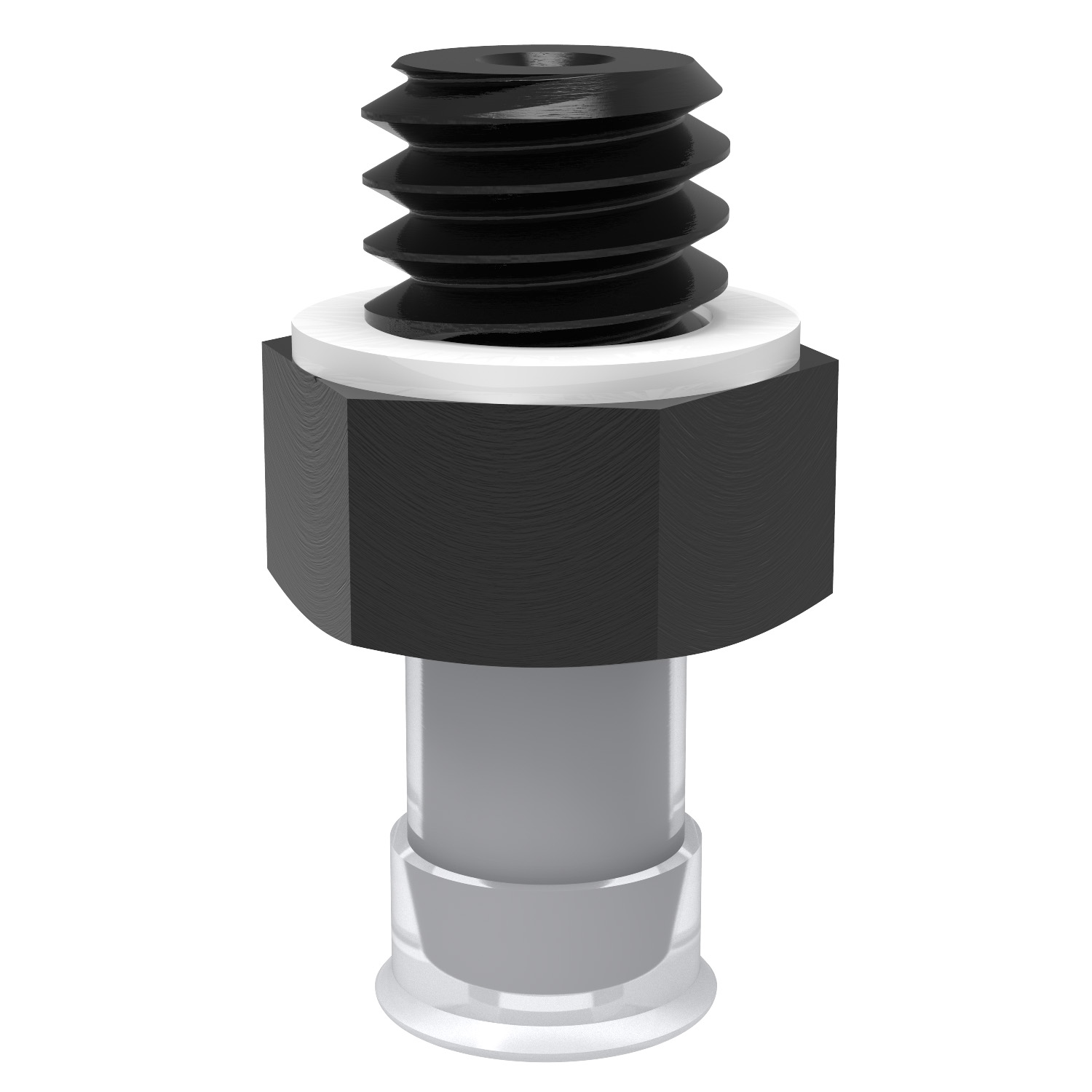 Piab Suction cup U4 Siliconev, M5 male