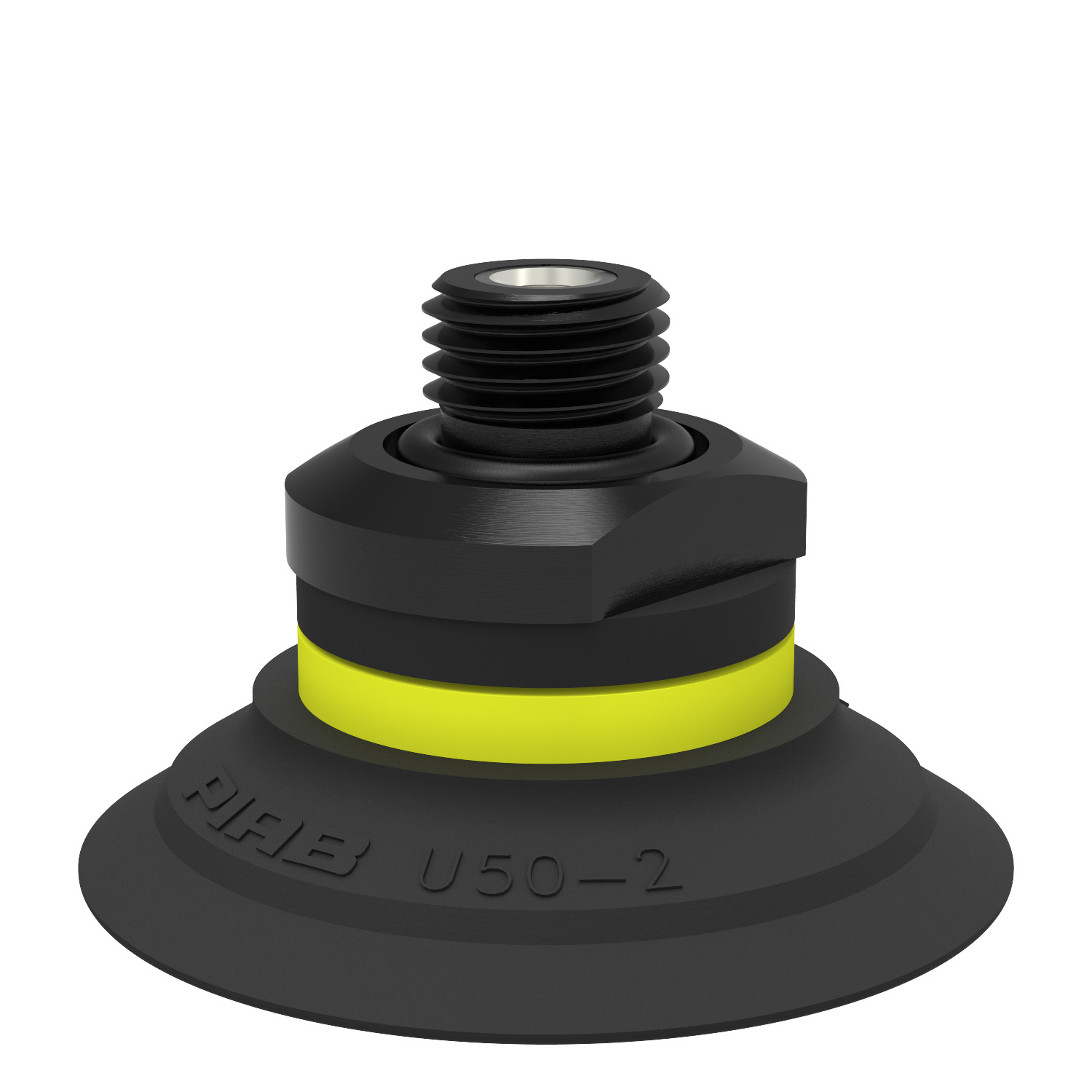 Piab Suction cup U50-2 Nitrile-PVC, G1/4 male, with mesh filter