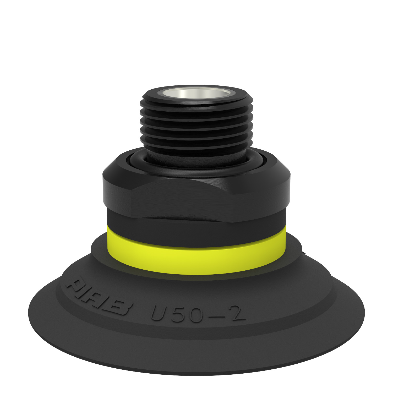 Piab Suction cup U50-2 Nitrile-PVC, G3/8 male, with mesh filter