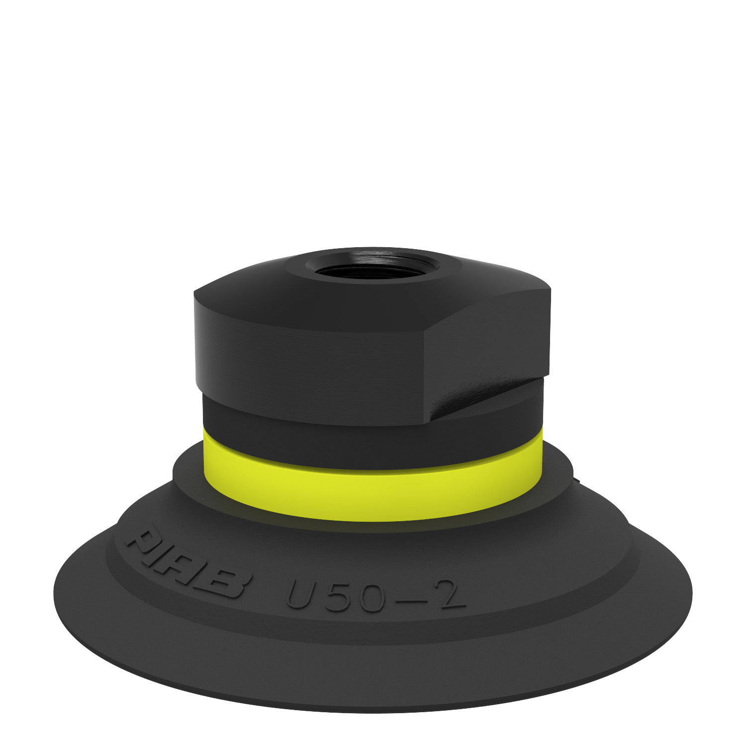 Piab Suction cup U50-2 Nitrile-PVC, 1/8 NPSF female, with mesh filter