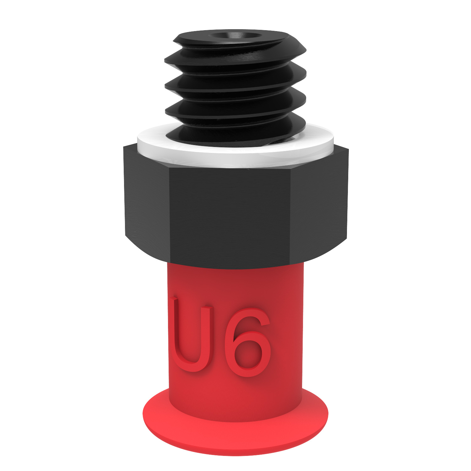 Piab Suction cup U6 Silicone, M5 male