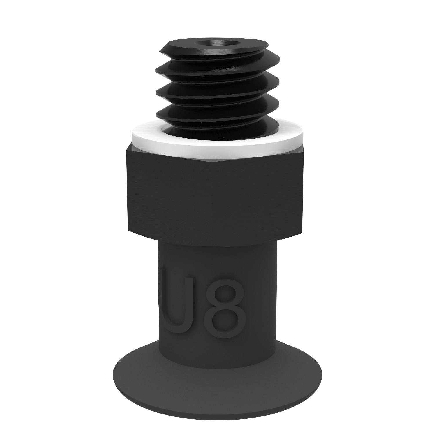 Piab Suction cup U8 Chloroprene, M5 male