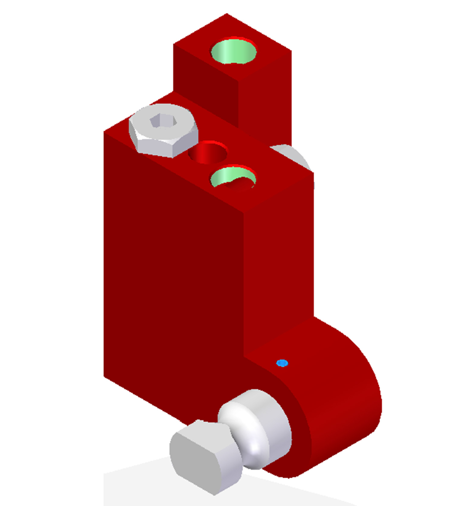 Piab Vacuum Check Valve VT-1H, G threads, Lock pin 19, Right hand connection