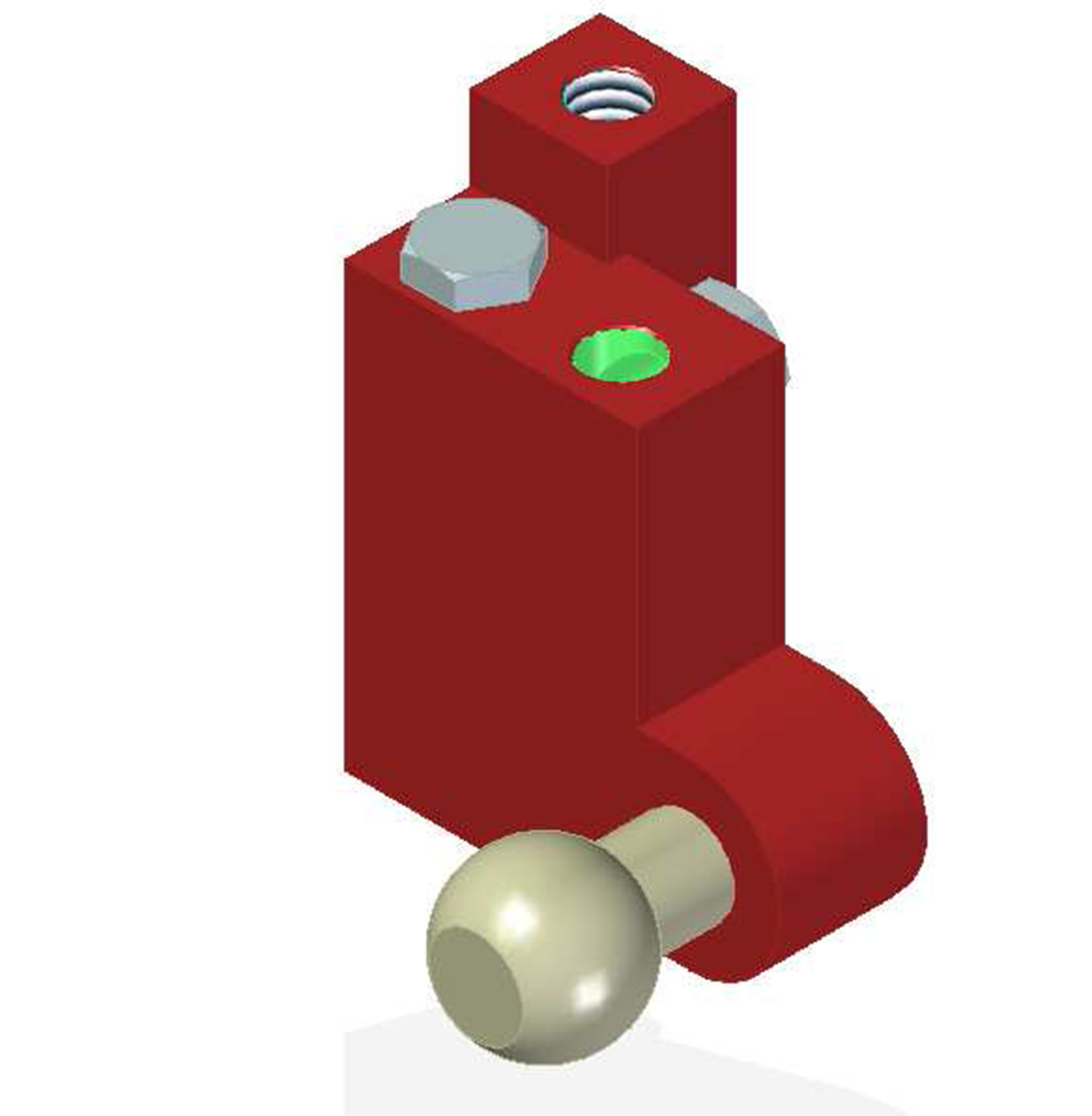 Piab Vacuum Check Valve VT-1H COAX®, G threads, Ball joint, Right hand connection