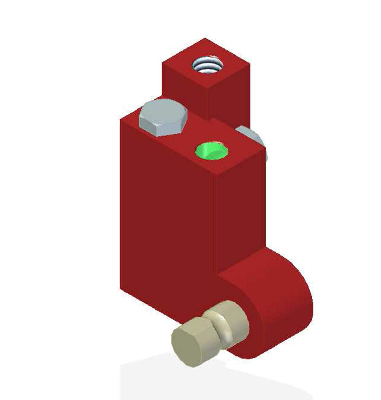 Piab Vacuum Check Valve VT-1H COAX®, G threads, Lock pin 16, Right hand connection