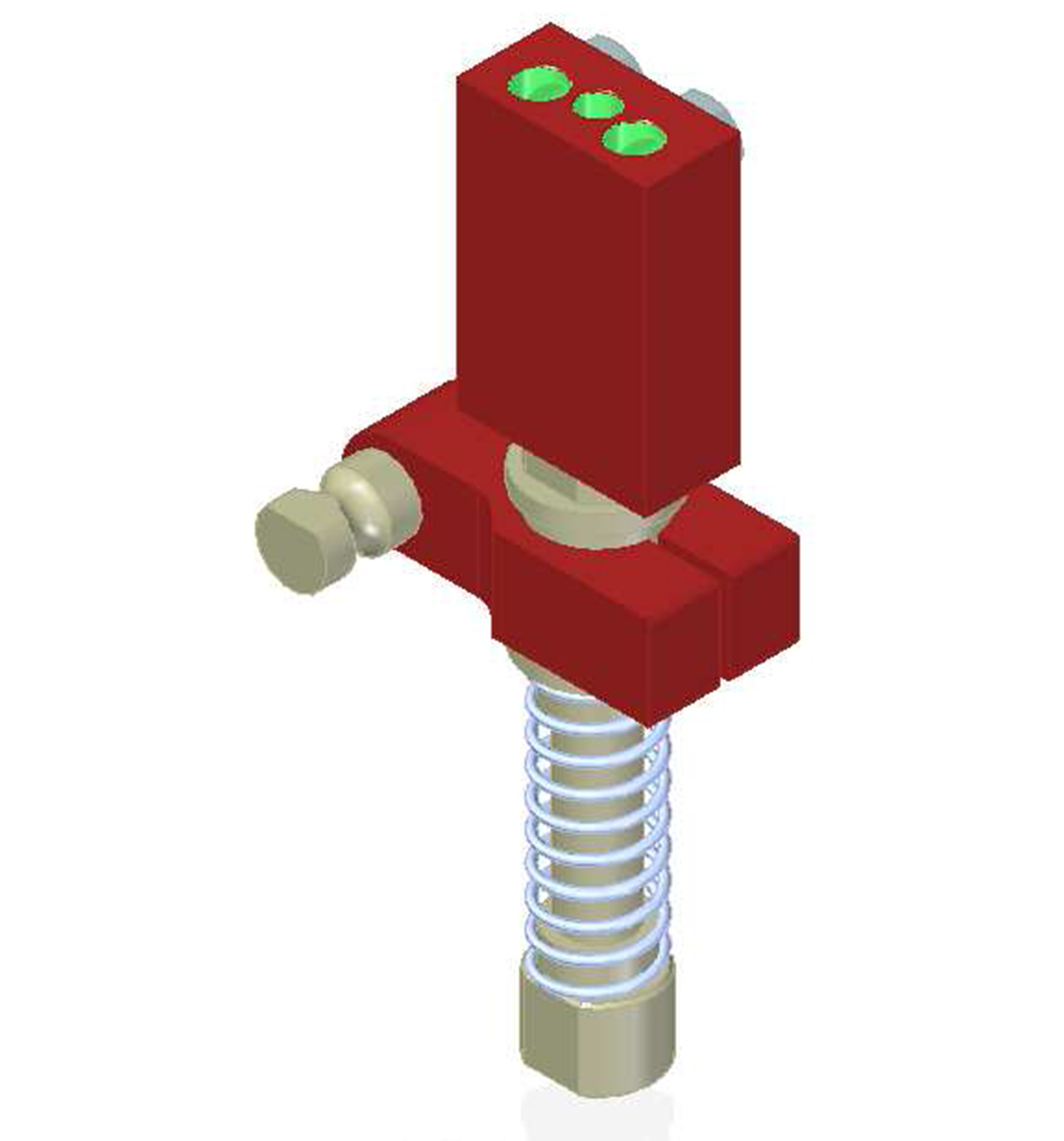 Piab Vacuum Check Valve VT-1H with level compensator, G threads, Lock pin 19, Left hand connection