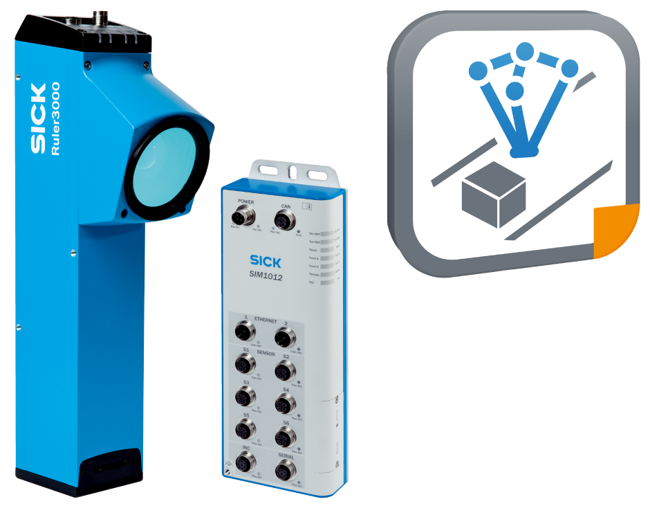 Sick 1128736 / 3D Belt Pick Ruler3000 Bundle Machine Vision Camera