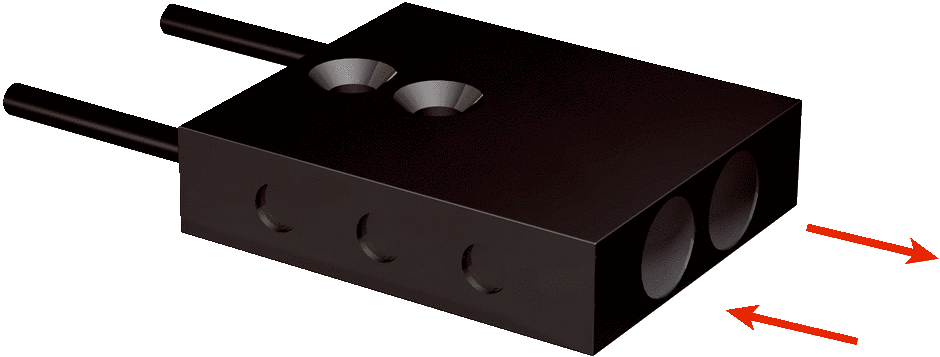 Sick 5326020 / LL3-DC03 Fiber-Optic Sensor