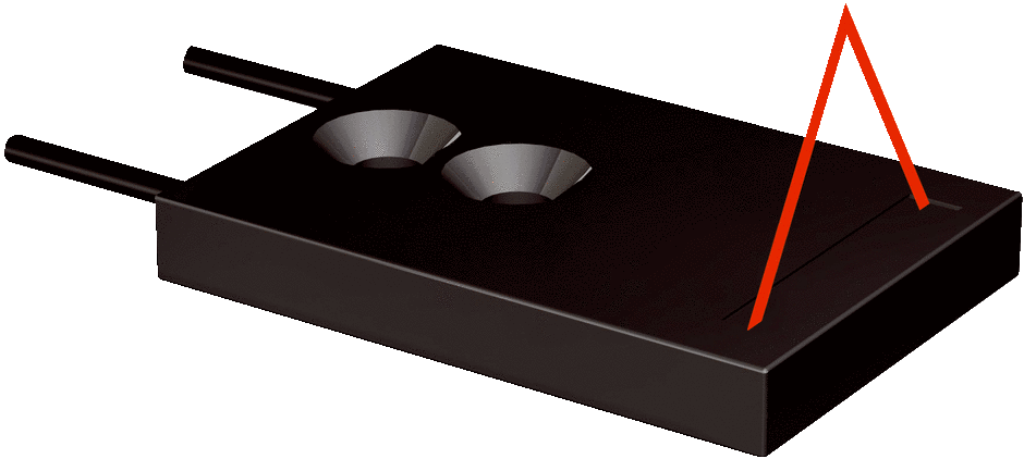 Sick 5326018 / LL3-DC04 Fiber-Optic Sensor