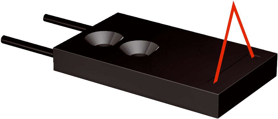 Sick 5326017 / LL3-DC06 Fiber-Optic Sensor