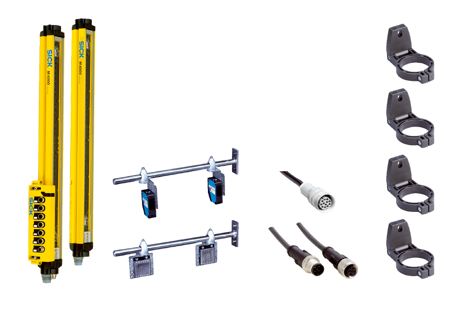 Sick 1076352 / M4000 Adv. basic set 2-beam A/P L-muting Safety Scanner