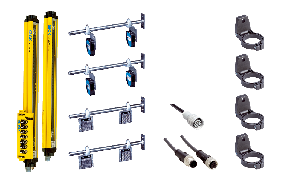 Sick 1076884 / M4000 Adv. basic set 2-beam A/P T-muting Safety Scanner