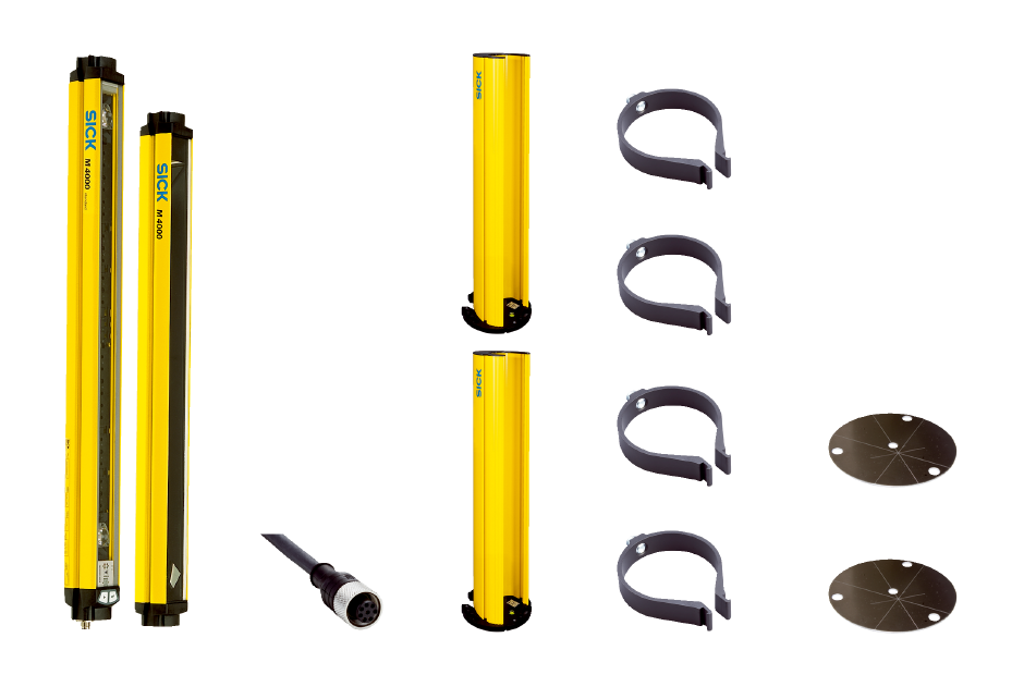 Sick 1076887 / M4000 Std. basic set 2-beam A/P + columns Safety Scanner