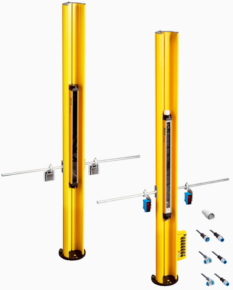 Sick 1046789 / Mutingsystem M40Z, Komplett-Paket, Säulenhöhe 1740 mm Safety Scanner